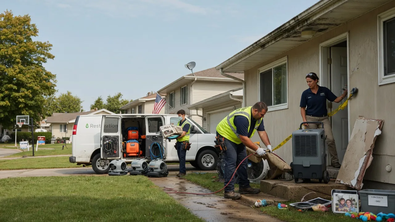Water Damage Restoration in Vincentown, NJ near me